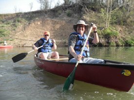 River Legacy Parks Paddling Trail - Canoers