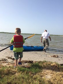 Port O&#x27;Connor First Paddler